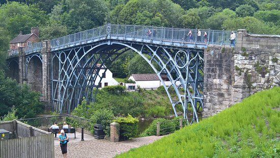 The Iron Bridge and Tollhouse